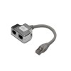 Digitus RJ45 adapter 2xRJ45Ž-RJ45M DN-93904 Digitus Digitus RJ45 adapter 2xRJ45Ž-RJ45M DN-93904
