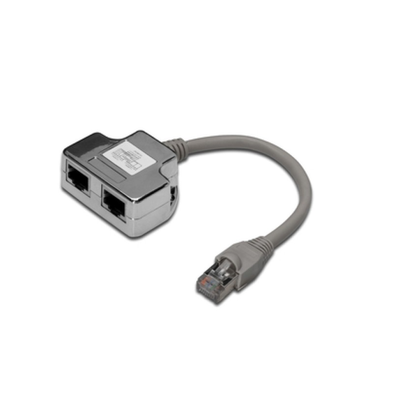 Digitus RJ45 adapter 2xRJ45Ž-RJ45M DN-93904 Digitus Digitus RJ45 adapter 2xRJ45Ž-RJ45M DN-93904