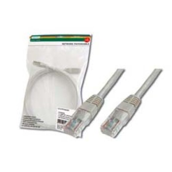 KABEL PATCH UTP Cat 5e  7,00m  RJ45 10/100 Digitus - siv (DK-1511-070)