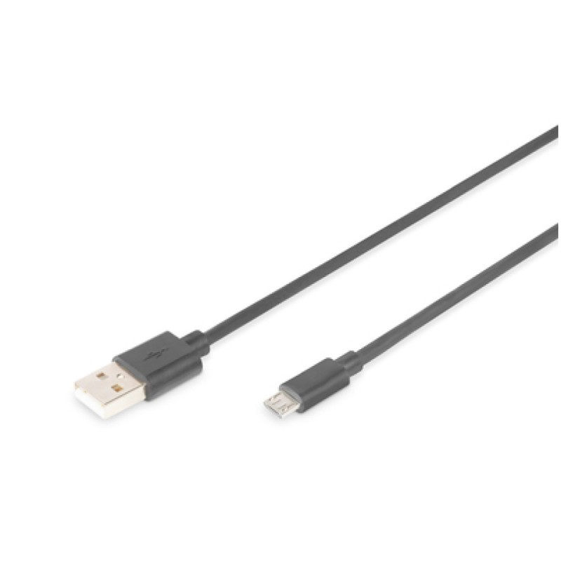Kabel USB A => B micro 1,8m (za mobitele) Digitus (AK-300110-030-S) Digitus Kabel USB A => B micro 1,8m (za mobitele) Digitus (AK-300110-030-S)