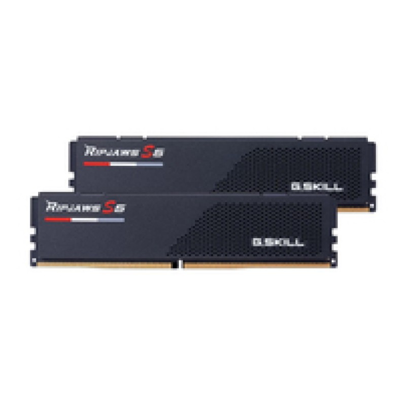 DDR5 64GB 6400MHz CL32 KIT (2x32GB) G.Skill Ripjaws S5 XMP3.0 1,1V Gaming črna (F5-6400J3239G32GX2-RS5K) G.Skill DDR5 64GB 6400MHz CL32 KIT (2x32GB) G.Skill Ripjaws S5 XMP3.0 1,1V Gaming črna (F5-6400J3239G32GX2-RS5K)