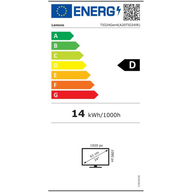 Monitor touch Lenovo 60,5 cm (23,8) TIO 24 G4 1920x1080 IPS 4ms DisplayPort USB3.2 Pivot Kamera Touch Zvočniki 3H NTSC72% Lenovo Monitor touch Lenovo 60,5 cm (23,8) TIO 24 G4 1920x1080 IPS 4ms DisplayPort USB3.2 Pivot Kamera Touch Zvočniki 3H NTSC72%