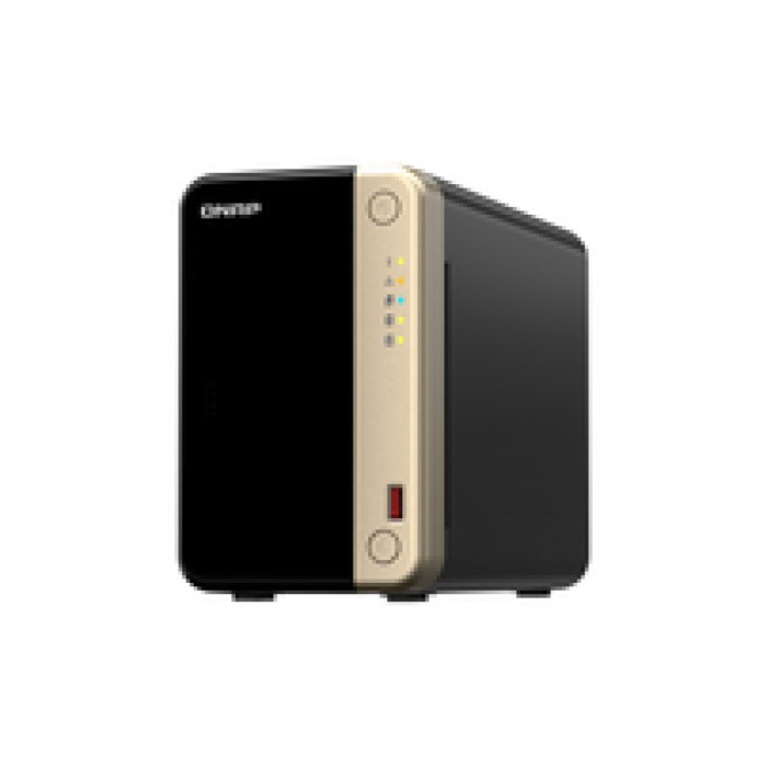NAS ohišje QNAP TS-264-8G strežnik za 2 x 3.5 SATA in 2 x M.2 2280 PCIe N5095 8GB