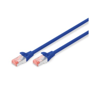 KABEL PATCH SFTP Cat 6 0,50m RJ45 Digitus moder (DK-1644-005/B)