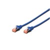 KABEL PATCH SFTP Cat 6 0,50m RJ45 Digitus moder (DK-1644-005/B) Digitus KABEL PATCH SFTP Cat 6 0,50m RJ45 Digitus moder (DK-1644-005/B)