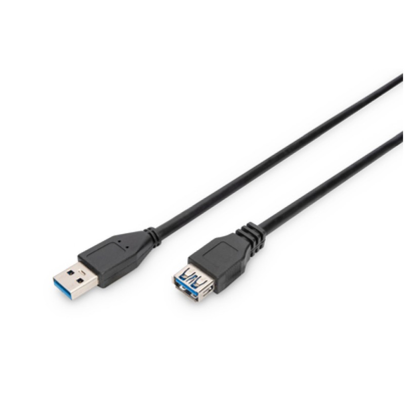 Kabel USB 3.0 A => A 1,80m - podaljšek Digitus (AK-300203-018-S) Digitus Kabel USB 3.0 A => A 1,80m - podaljšek Digitus (AK-300203-018-S)