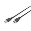 Kabel USB 3.0 A => A 1,80m - podaljšek Digitus (AK-300203-018-S)