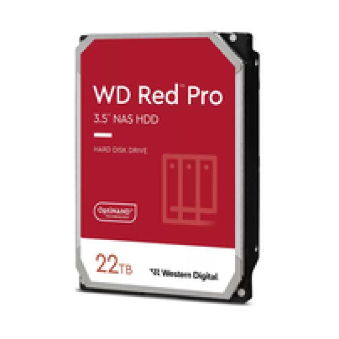 Trdi disk 22TB WD WD221KFGX - Red PRO 512MB - primeren za snemalnike 24/7 (WD221KFGX) Trdi disk 22TB WD WD221KFGX - Red PRO 512MB - primeren za snemalnike 24/7 (WD221KFGX)