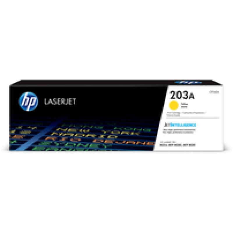 TONER HP 203A Rumena LaserJet Toner za 1.300 strani (CF542A) HP TONER HP 203A Rumena LaserJet Toner za 1.300 strani (CF542A)