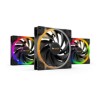 Ventilator be quiet! Light Wings 140mm črna ARGB (3 pack)