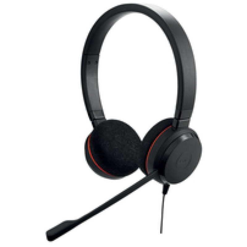 Slušalke žične naglavne USB stereo Jabra Evolve MS 20 NC 4999-823-109 Jabra Slušalke žične naglavne USB stereo Jabra Evolve MS 20 NC 4999-823-109