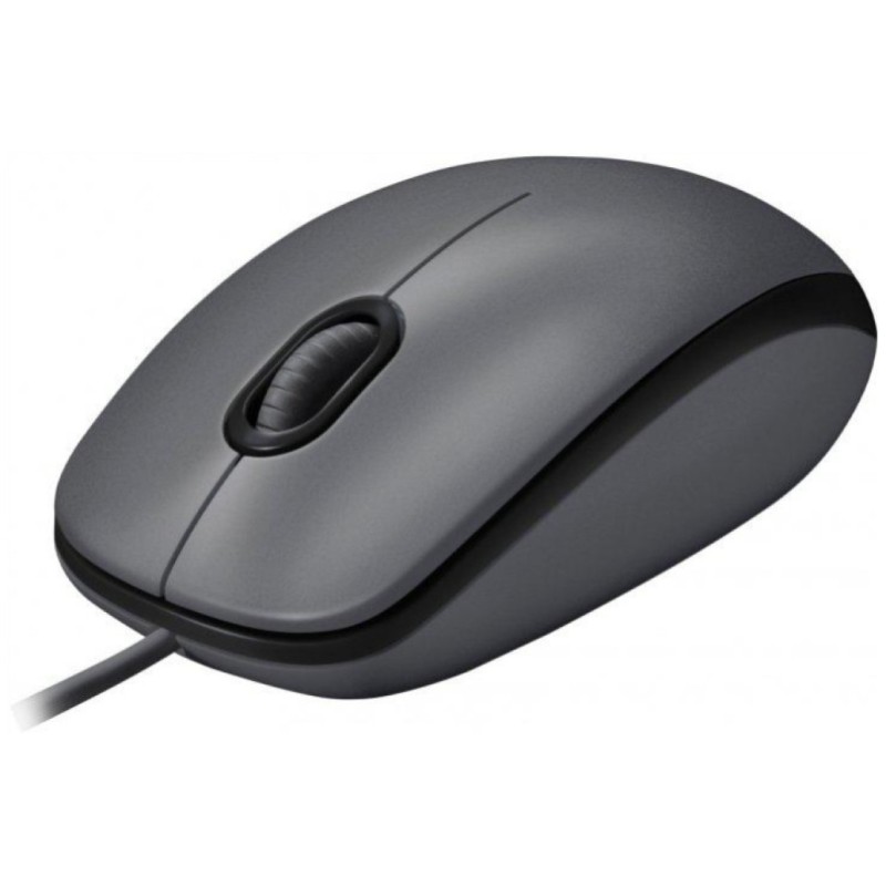 Miš Logitech USB M100 črna 1000DPI (910-006652) LOGITECH Miš Logitech USB M100 črna 1000DPI (910-006652)