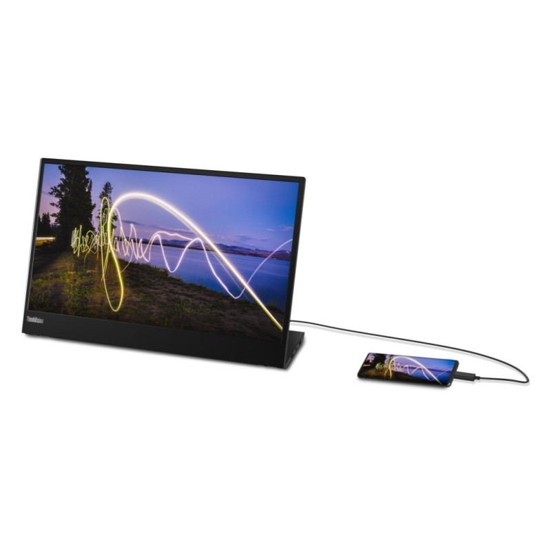 Monitor Lenovo 39,6 cm (15,6) M15 1920x1080 IPS 6ms 2xUSB-C USB-C-Out NTSC45% Lenovo Monitor Lenovo 39,6 cm (15,6) M15 1920x1080 IPS 6ms 2xUSB-C USB-C-Out NTSC45%