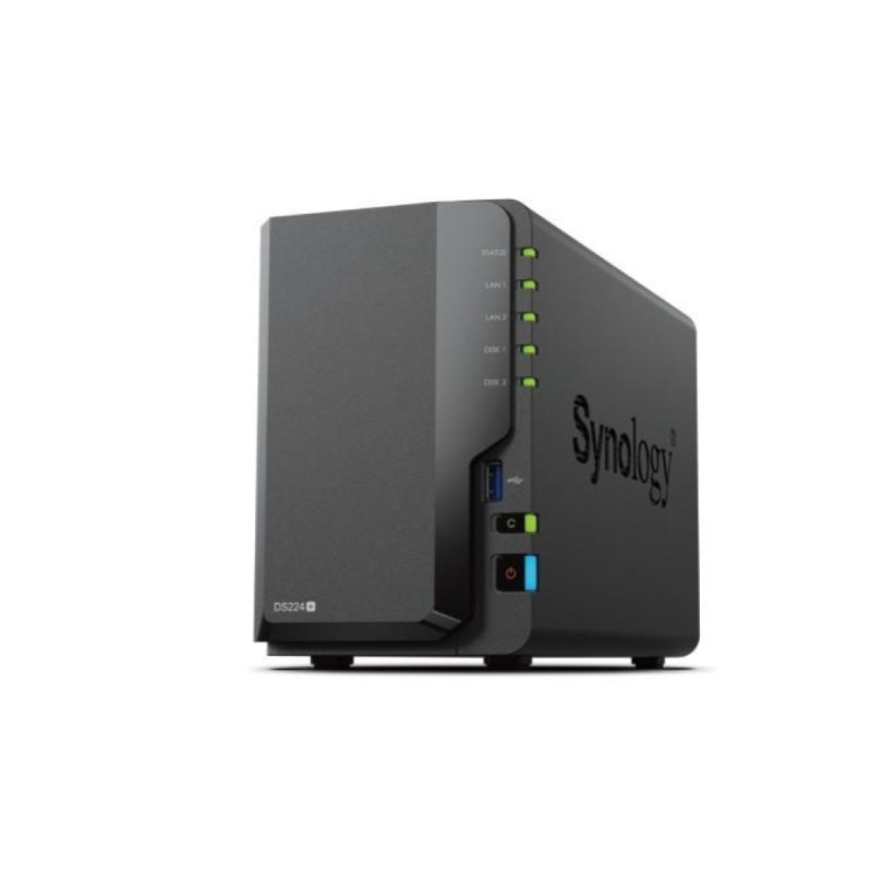 NAS ohišje Synology DS224+ All-In-One server 2x 3.5 SATA za mala in sr. podjetja J4125 2.7GHz 2GB Synology NAS ohišje Synology DS224+ All-In-One server 2x 3.5 SATA za mala in sr. podjetja J4125 2.7GHz 2GB