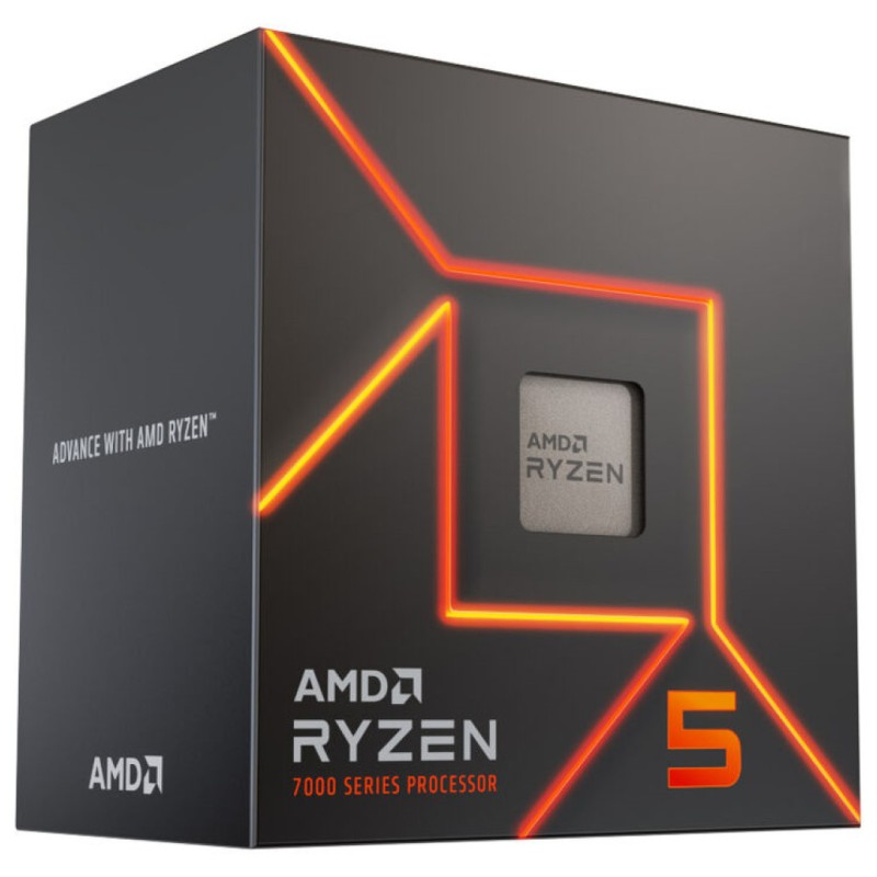 Procesor AMD AM5 Ryzen 5 7600 6C/12T 3.8Hz/5.1GHz BOX 65W grafika Radeon Wraith Stealth hladilnik AMD Procesor AMD AM5 Ryzen 5 7600 6C/12T 3.8Hz/5.1GHz BOX 65W grafika Radeon Wraith Stealth hladilnik