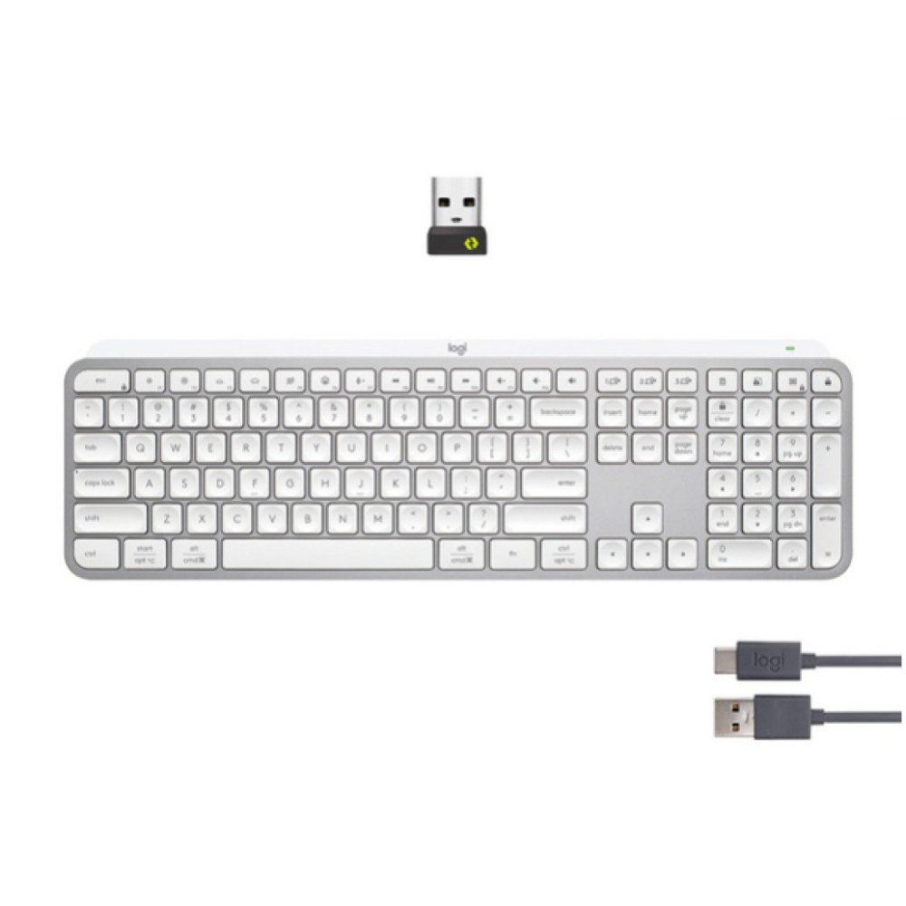 Tipkovnica Bluetooth + USB Logitech MX Keys S UK | SLO gravura siva LED osvetlitev (920-011588) LOGITECH Tipkovnica Bluetooth + USB Logitech MX Keys S UK | SLO gravura siva LED osvetlitev (920-011588)