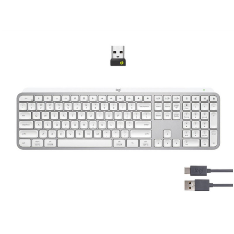 Tipkovnica Bluetooth + USB Logitech MX Keys S UK | SLO gravura siva LED osvetlitev (920-011588) LOGITECH Tipkovnica Bluetooth + USB Logitech MX Keys S UK | SLO gravura siva LED osvetlitev (920-011588)