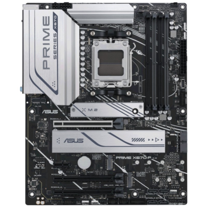 Osnovna plošča AM5 Asus PRIME X670-P-CSM ATX 1xHDMI 2.1 1xDisplayPort 1.4 ASUS Osnovna plošča AM5 Asus PRIME X670-P-CSM ATX 1xHDMI 2.1 1xDisplayPort 1.4