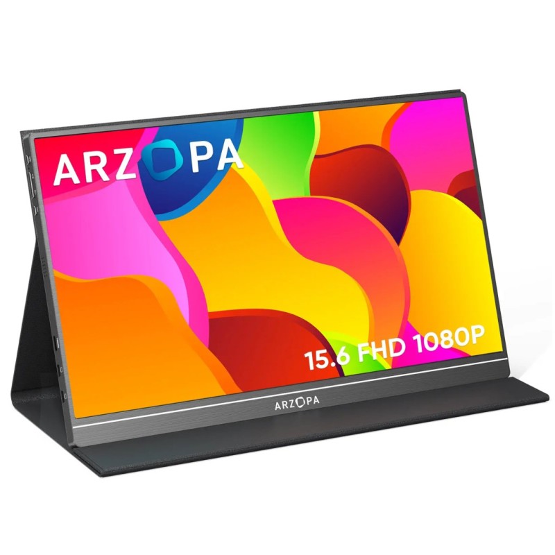 Prenosni monitor Arzopa 39,6 cm (15,6) S1 TABLE 1920x1080 IPS 5ms HDMI-Mini USB-C Zvočniki NTSC45% Arzopa Prenosni monitor Arzopa 39,6 cm (15,6) S1 TABLE 1920x1080 IPS 5ms HDMI-Mini USB-C Zvočniki NTSC45%