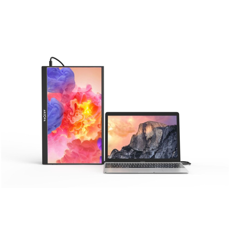 Prenosni monitor Arzopa 43,9 cm (17,3) A1 M 1920x1080 IPS 5ms HDMI-Mini USB-C Zvočniki NTSC72% 6800K Arzopa Prenosni monitor Arzopa 43,9 cm (17,3) A1 M 1920x1080 IPS 5ms HDMI-Mini USB-C Zvočniki NTSC72% 6800K