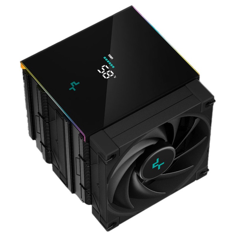 Zračni hladilnik DeepCool AK620 Digital - 28 dB 162mm RGB črna (R-AK620-BKADMN-G) Deepcool Zračni hladilnik DeepCool AK620 Digital - 28 dB 162mm RGB črna (R-AK620-BKADMN-G)