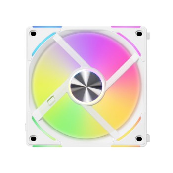 Ventilator Lian-Li UNI FAN AL120 V2 120mm, bela RGB Ventilator Lian-Li UNI FAN AL120 V2 120mm, bela RGB