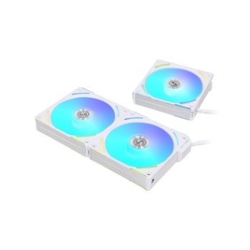 Ventilator Lian-Li UNI FAN AL120 V2 120mm, bela RGB (3 pack + kontroler) Ventilator Lian-Li UNI FAN AL120 V2 120mm, bela RGB (3 pack + kontroler)