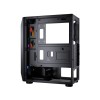 Ohišje Cougar MX410 Mesh-G RGB MidiATX - črna RGB Cougar Ohišje Cougar MX410 Mesh-G RGB MidiATX - črna RGB