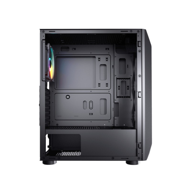 Ohišje Cougar MX410 Mesh-G RGB MidiATX - črna RGB Cougar Ohišje Cougar MX410 Mesh-G RGB MidiATX - črna RGB