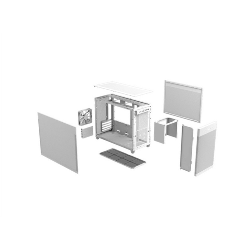 Ohišje Asus Prime AP201 miniATX - bela ASUS Ohišje Asus Prime AP201 miniATX - bela