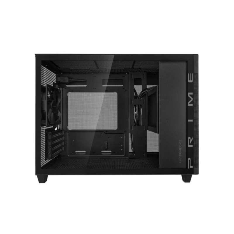 Ohišje Asus Prime AP201 (steklena stranica) miniATX - črna ASUS Ohišje Asus Prime AP201 (steklena stranica) miniATX - črna