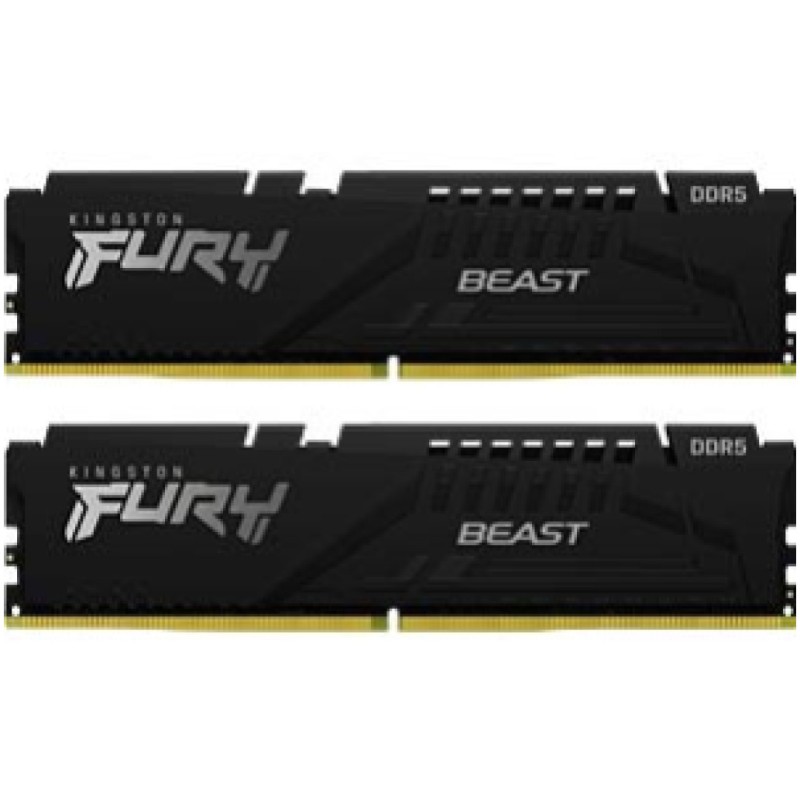 DDR5 16GB 5600MHz CL40 KIT (2x 8GB) Kingston Fury Beast XMP3.0 1,25V črna (KF556C40BBK2-16) KINGSTON DDR5 16GB 5600MHz CL40 KIT (2x 8GB) Kingston Fury Beast XMP3.0 1,25V črna (KF556C40BBK2-16)