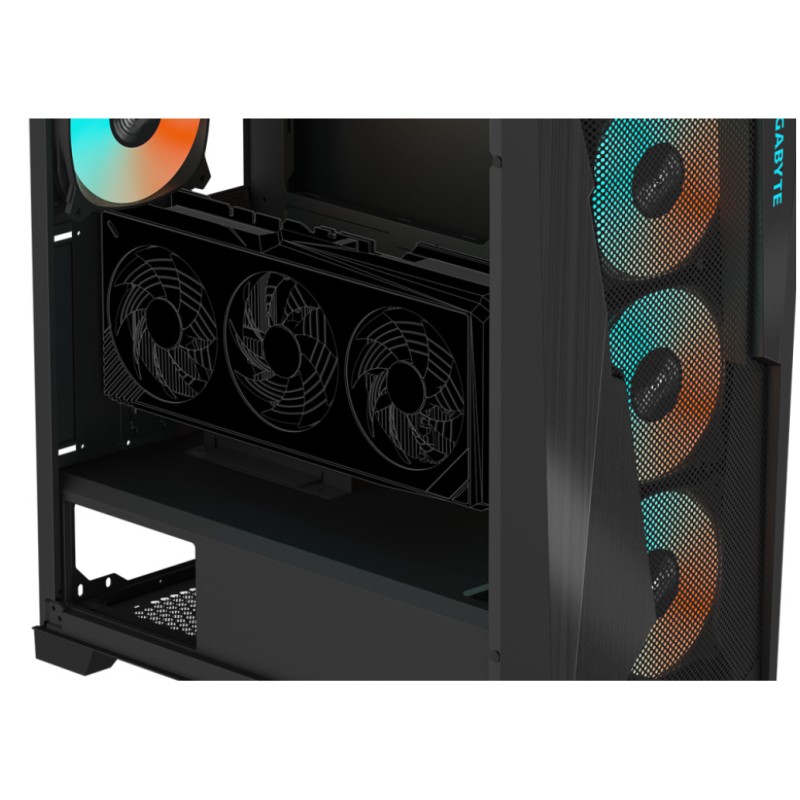 Ohišje GigaByte C301 GLASS V2 ATX - črna RGB GIGABYTE Ohišje GigaByte C301 GLASS V2 ATX - črna RGB