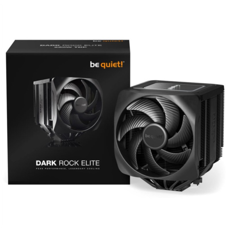 Zračni hladilnik be quiet! Dark Rock Elite - 25,8 dB 168mm RGB črna (BK037) be quiet! Zračni hladilnik be quiet! Dark Rock Elite - 25,8 dB 168mm RGB črna (BK037)