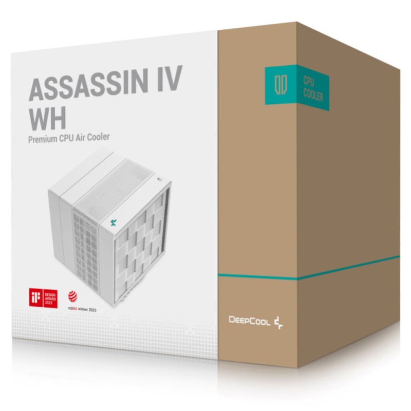 Zračni hladilnik DeepCool DeepCool Assassin IV - 164mm bela (R-ASN4-WHNNMT-G) Deepcool Zračni hladilnik DeepCool DeepCool Assassin IV - 164mm bela (R-ASN4-WHNNMT-G)