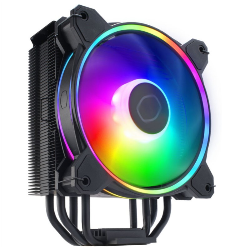 Zračni hladilnik Cooler Master Hyper 212 Halo - 120mm 27 dB 154mm RGB črna (RR-S4KK-20PA-R1) Cooler Master Zračni hladilnik Cooler Master Hyper 212 Halo - 120mm 27 dB 154mm RGB črna (RR-S4KK-20PA-R1)