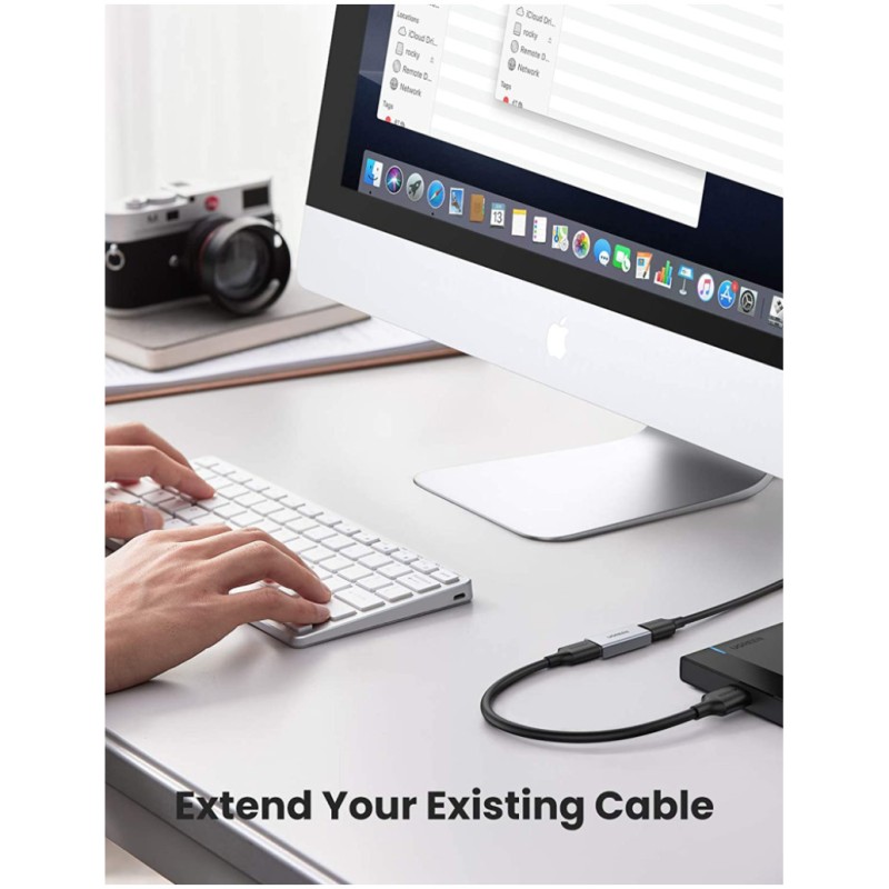 Ugreen USB-A na USB-A adapter, 1kos - polybag UGREEN Ugreen USB-A na USB-A adapter, 1kos - polybag