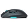 Miš Dell brezžična, USB Alienware  AW620M (Dark Side of the Moon) optična gaming 7 gumbov 26000DPI RGB črna (545-BBFB)