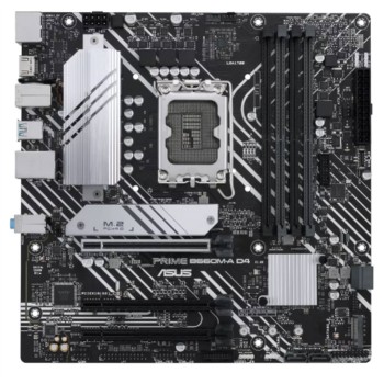Osnovna plošča 1700 Asus PRIME B660M-A D4 microATX VGA 2xHDMI DisplayPort Osnovna plošča 1700 Asus PRIME B660M-A D4 microATX VGA 2xHDMI DisplayPort