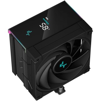 Zračni hladilnik DeepCool AK500S Digital - 28 dB 160mm črna (R-AK500S-BKADMN-G)