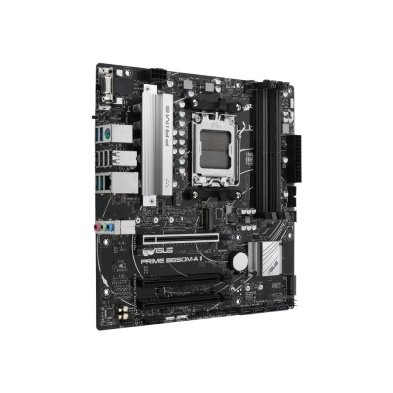 Osnovna plošča AM5 Asus PRIME B650M-A II microATX 1xVGA 1xHDMI 1xDisplayPort ASUS Osnovna plošča AM5 Asus PRIME B650M-A II microATX 1xVGA 1xHDMI 1xDisplayPort
