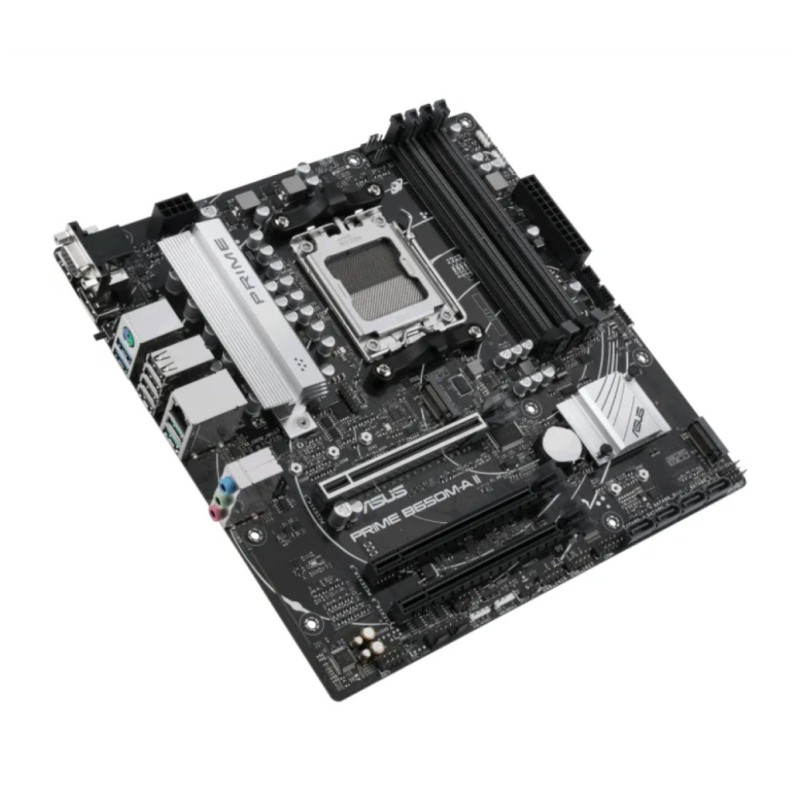 Osnovna plošča AM5 Asus PRIME B650M-A II microATX 1xVGA 1xHDMI 1xDisplayPort ASUS Osnovna plošča AM5 Asus PRIME B650M-A II microATX 1xVGA 1xHDMI 1xDisplayPort