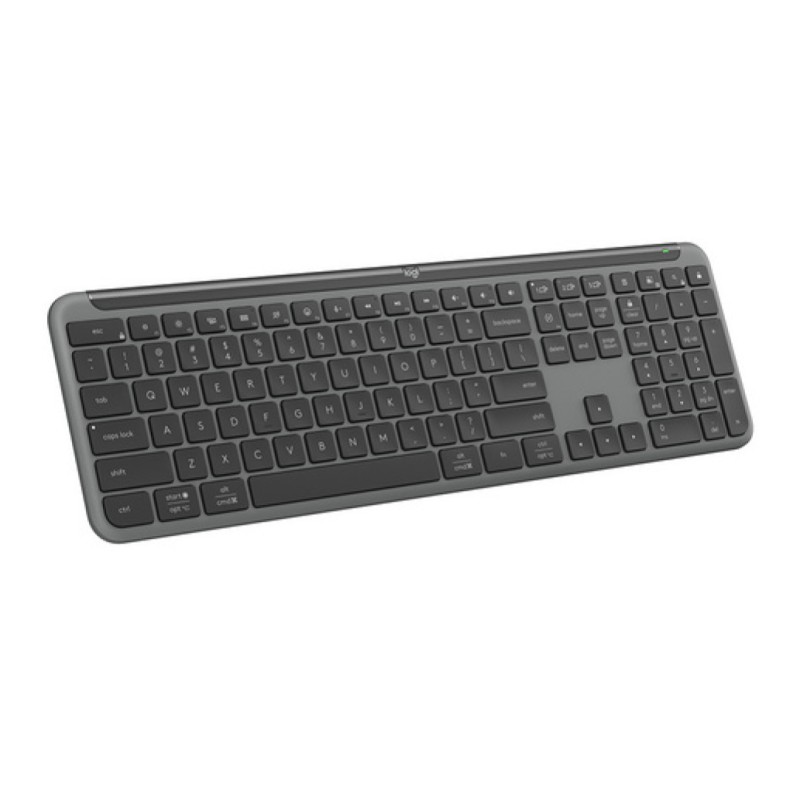 Tipkovnica brezžična + Bluetooth Logitech Signature Slim K950 US international | SLO gravura grafitna (920-012465) LOGITECH Tipkovnica brezžična + Bluetooth Logitech Signature Slim K950 US international | SLO gravura grafitna (920-012465)
