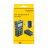 ETH LAN tester omrežja Delock RJ45, POE, DC digitalni 63110 Delock ETH LAN tester omrežja Delock RJ45, POE, DC digitalni 63110