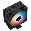 Zračni hladilnik DeepCool AG400 BK - 31,6 dB 150mm ARGB črna (R-AG400-BKANMC-G-2) Deepcool Zračni hladilnik DeepCool AG400 BK - 31,6 dB 150mm ARGB črna (R-AG400-BKANMC-G-2)