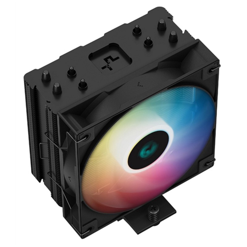 Zračni hladilnik DeepCool AG400 BK - 31,6 dB 150mm ARGB črna (R-AG400-BKANMC-G-2) Deepcool Zračni hladilnik DeepCool AG400 BK - 31,6 dB 150mm ARGB črna (R-AG400-BKANMC-G-2)