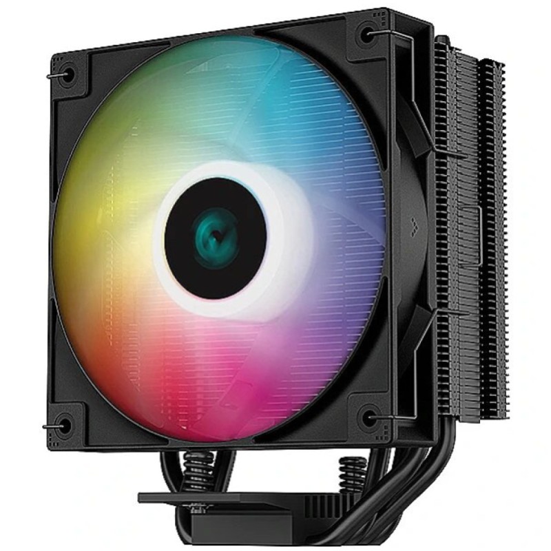 Zračni hladilnik DeepCool AG400 BK - 31,6 dB 150mm ARGB črna (R-AG400-BKANMC-G-2) Deepcool Zračni hladilnik DeepCool AG400 BK - 31,6 dB 150mm ARGB črna (R-AG400-BKANMC-G-2)