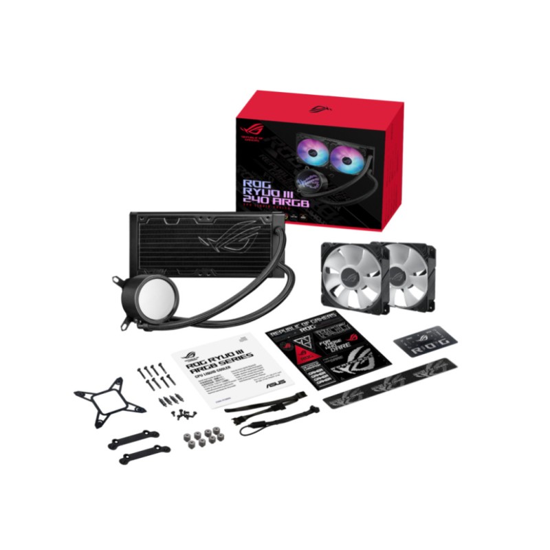 Vodno hlajenje Asus ROG RYUO III - 240mm ARGB črna (90RC00J1-M0UAY0) ASUS Vodno hlajenje Asus ROG RYUO III - 240mm ARGB črna (90RC00J1-M0UAY0)