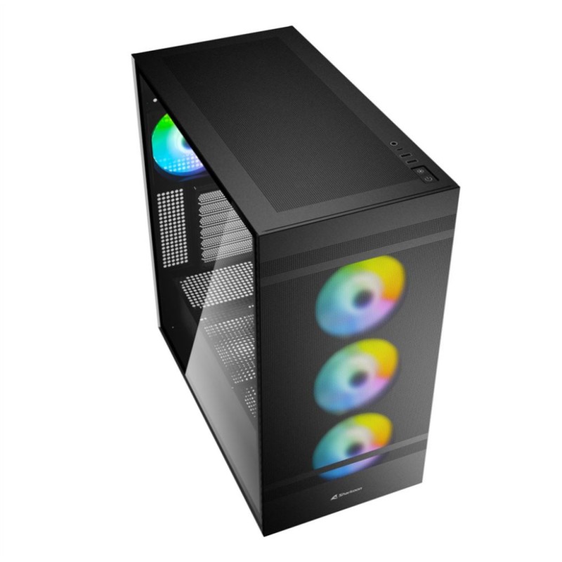 Ohišje Sharkoon REBEL C50 ATX - črna RGB Sharkoon Ohišje Sharkoon REBEL C50 ATX - črna RGB