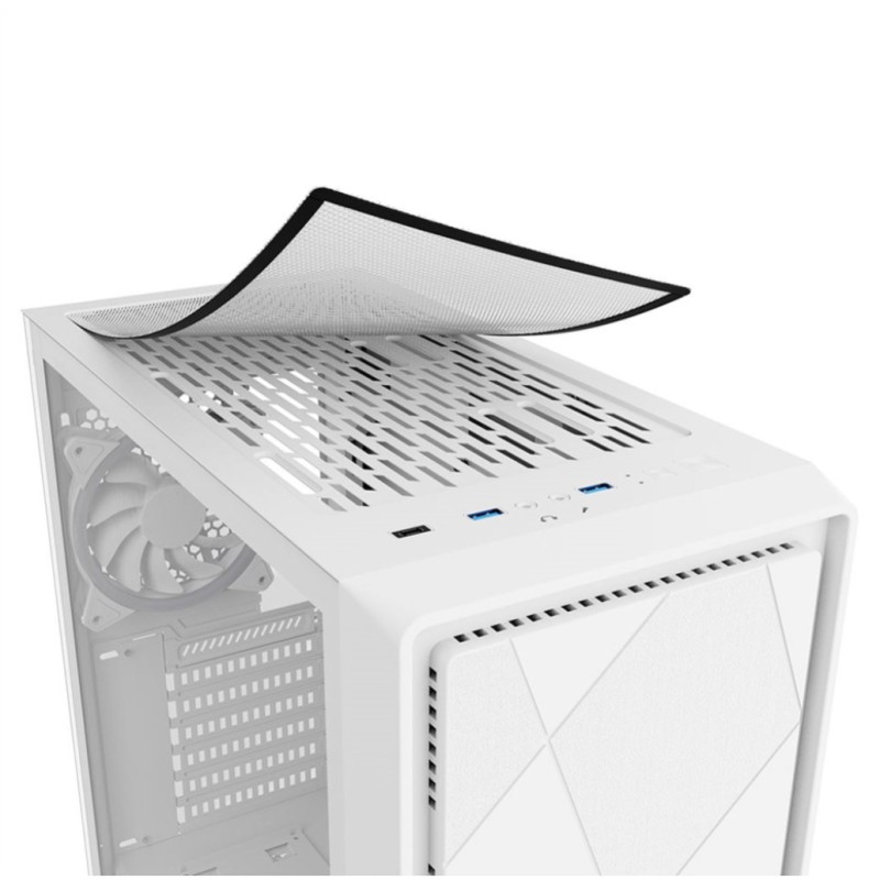 Ohišje Sharkoon VS8 ATX - bela RGB Sharkoon Ohišje Sharkoon VS8 ATX - bela RGB